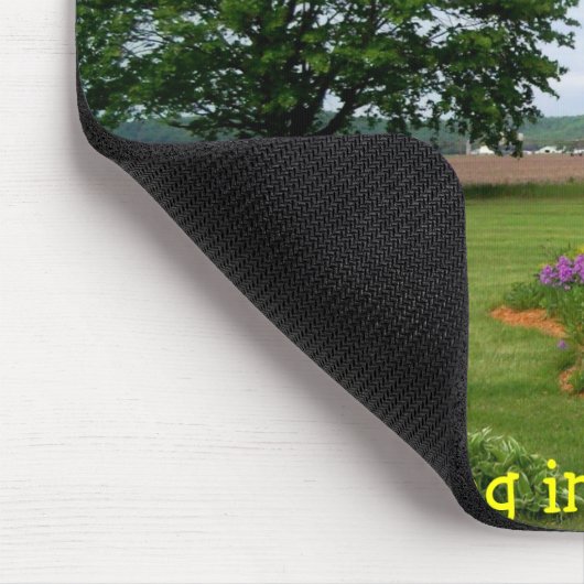 Denken Sie Frühling - Mausunterlage Mousepad (Ecke)