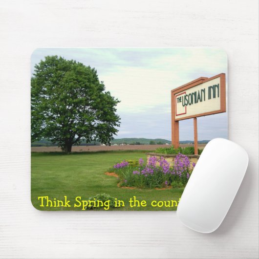 Denken Sie Frühling - Mausunterlage Mousepad (Mit Mouse)