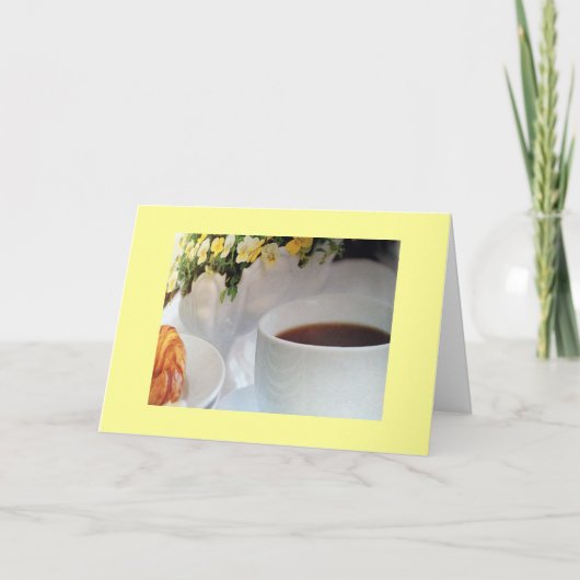 DENKEN SIE (FÜR JEMAND) AM MUTTER-TAG KARTE (Vorderseite)