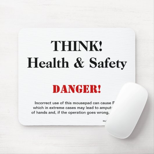 DENKEN Sie Gesundheits-und Mousepad (Mit Mouse)