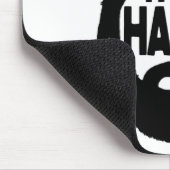 Denken Sie glückliches Mousepad (Ecke)
