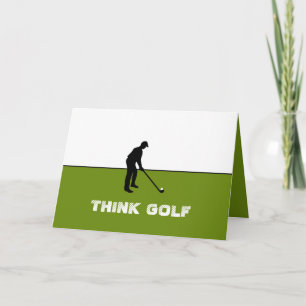 Denken Sie Golf, Pro Golf Karte