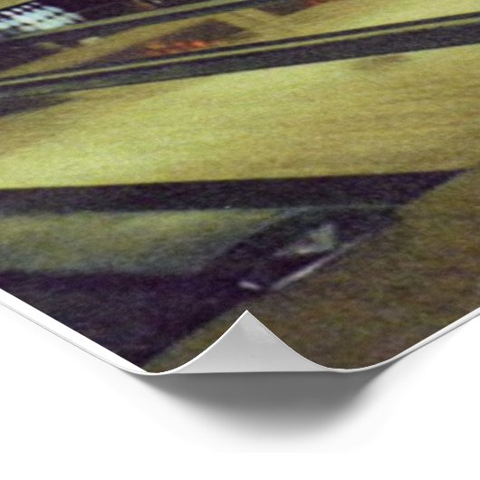 Denken Sie groß....Bowling Poster (Ecke)