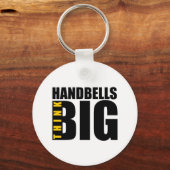 DENKEN SIE GROSSE HANDBELLS MUSIK DESIGNS SCHLÜSSELANHÄNGER (Vorderseite)