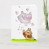 DENKEN SIE Grußkarte von Nicole Janes Karte (Vorderseite)