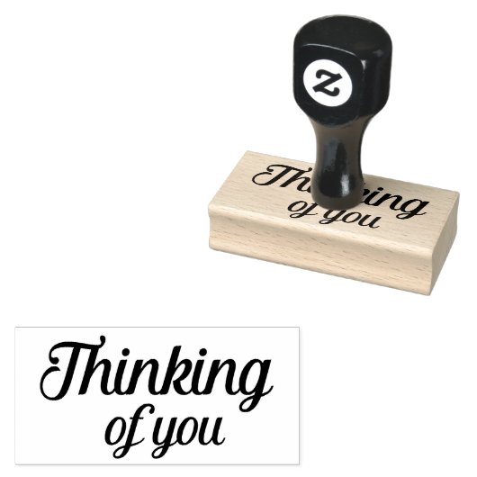 Denken Sie Gummistempel (Stempel)