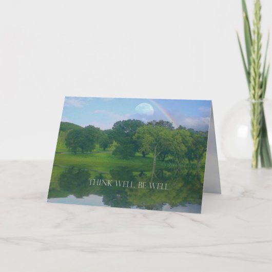 Denken Sie gut an die Grußkarte Karte (Vorderseite)