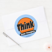 Denken Sie gut Gedanken Sticker (Umschlag)