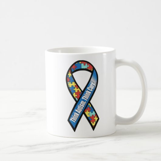 Denken Sie Heilung Kaffeetasse (Rechts)
