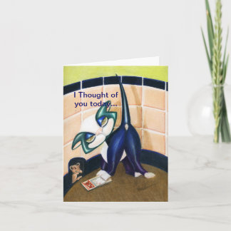 Denken Sie heute, eine Karte, von Alma Lee Karte