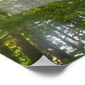 Denken Sie heute inspirierendes Sprichwort-Poster Poster (Ecke)