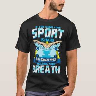 Denken Sie, Ihre sportliche Hektik hält es für Ihr T-Shirt