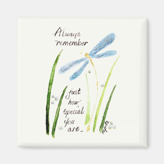 Denken Sie immer daran, dass Sie besonders sind Magnet (Vorne)