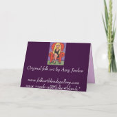 Denken Sie immer daran, dass wahre Schönheit... -  Karte (Rückseite)