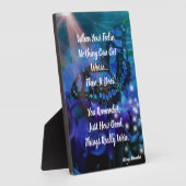 Denken Sie immer daran Fotoplatte (Seite)