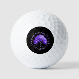 Denken Sie immer daran: Für Sie, beenden Sie Alzhe Golfball