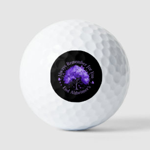 Denken Sie immer daran: Für Sie, beenden Sie Alzhe Golfball