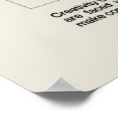 Denken Sie innerhalb der Box zz Poster (Ecke)