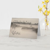 Denken Sie Karte (Gelbe Blume)