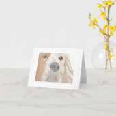 Denken Sie Karte (Gelbe Blume)