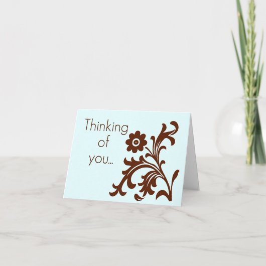 Denken Sie Karte (Vorderseite)