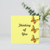 Denken Sie Karte (Stehend Vorderseite)