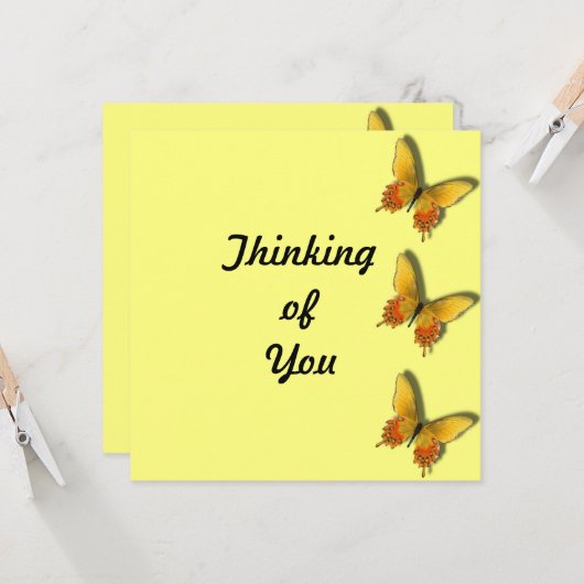 Denken Sie Karte (Vorderseite/Rückseite Beispiel)