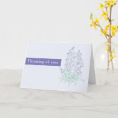 Denken Sie Karte (Gelbe Blume)