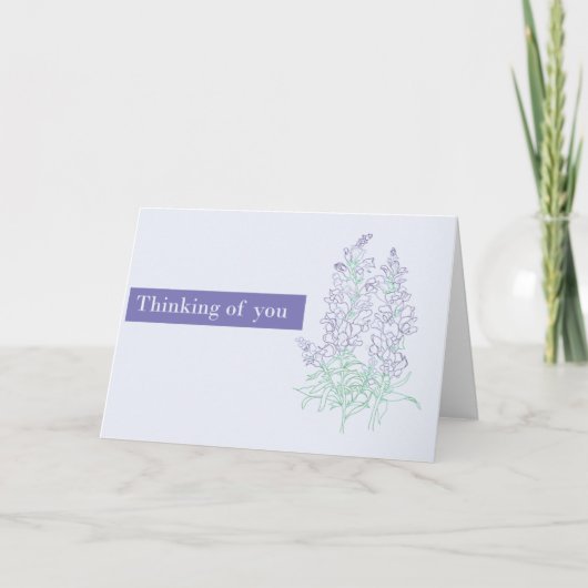 Denken Sie Karte (Vorderseite)