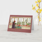 Denken Sie Karte (Gelbe Blume)