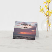 DENKEN SIE! KARTE (Gelbe Blume)