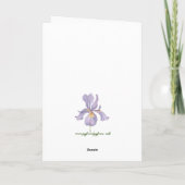 Denken Sie Karte (Rückseite)