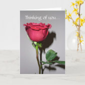 Denken Sie... Karte (Gelbe Blume)