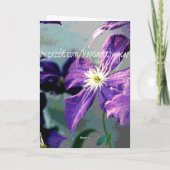 Denken Sie Karte (Rückseite)