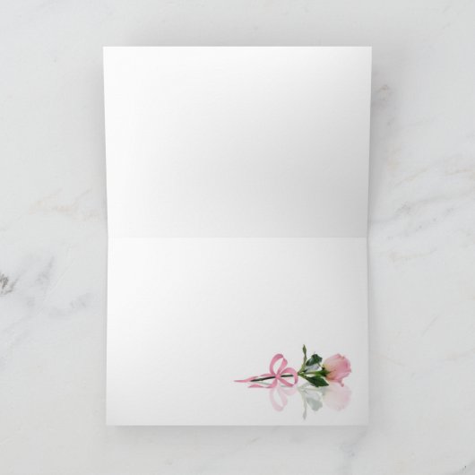 Denken Sie Karte (Innenseite)