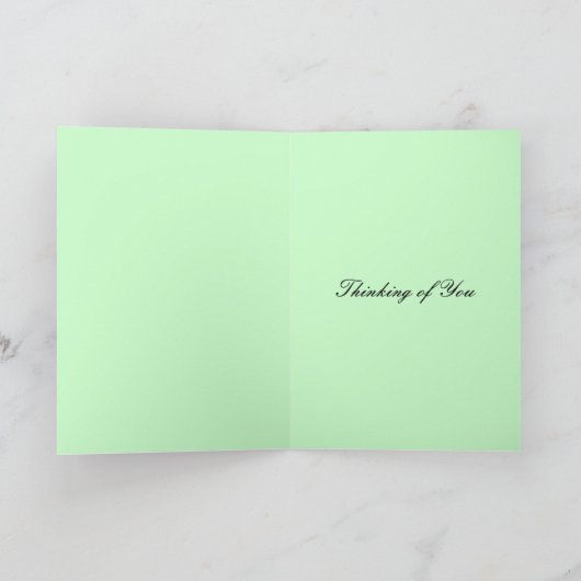 Denken Sie Karte (Innenseite)