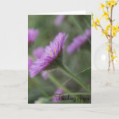 Denken Sie Karte (Gelbe Blume)