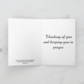 Denken Sie Karte (Innenseite)