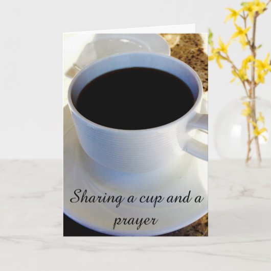 Denken Sie Karte (Gelbe Blume)