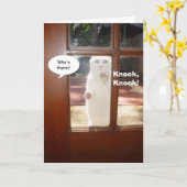 Denken Sie Karte (Gelbe Blume)