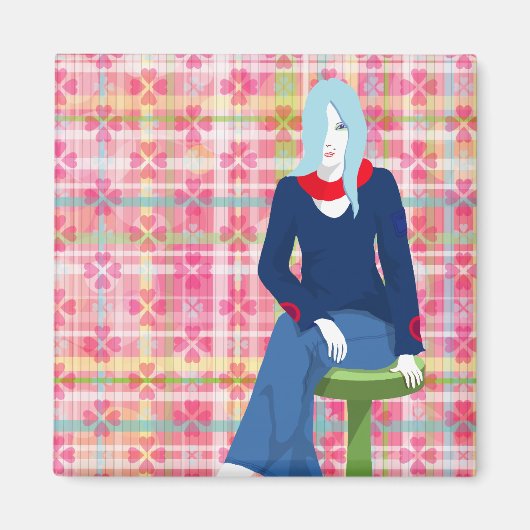 Denken Sie Magnet (Vorne)