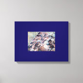 Denken Sie nach außen Leinwanddruck (Vorderseite)