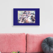 Denken Sie nach außen Leinwanddruck (Insitu (Wohnzimmer))