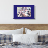 Denken Sie nach außen Leinwanddruck (Insitu (Schlafzimmer))