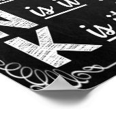 Denken Sie nach, bevor Sie das Klassenzimmer-Poste Poster (Ecke)