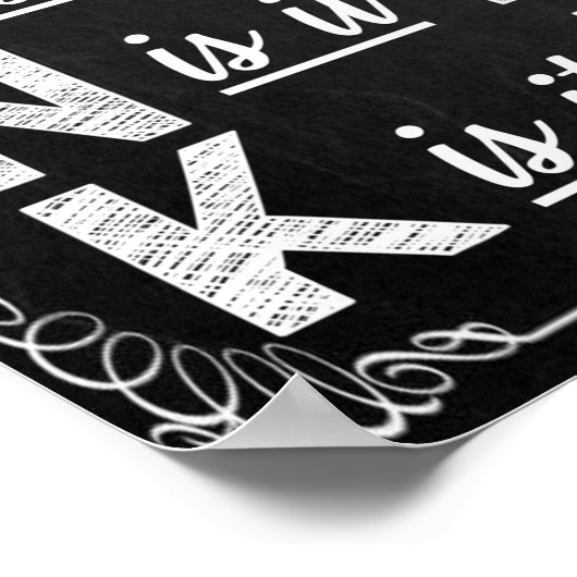 Denken Sie nach, bevor Sie das Klassenzimmer-Poste Poster (Ecke)