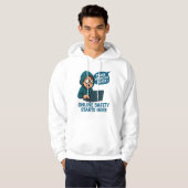 Denken Sie nach, bevor Sie klicken - Online-Sicher Hoodie (Vorne ganz)