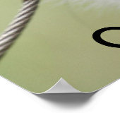 Denken Sie nach, bevor Sie Poster spielen (Ecke)