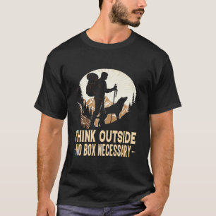 Denken Sie nach draußen ohne Box notwendig Bergwan T-Shirt