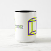 Denken Sie nach draußen! Tasse (Zentrum)